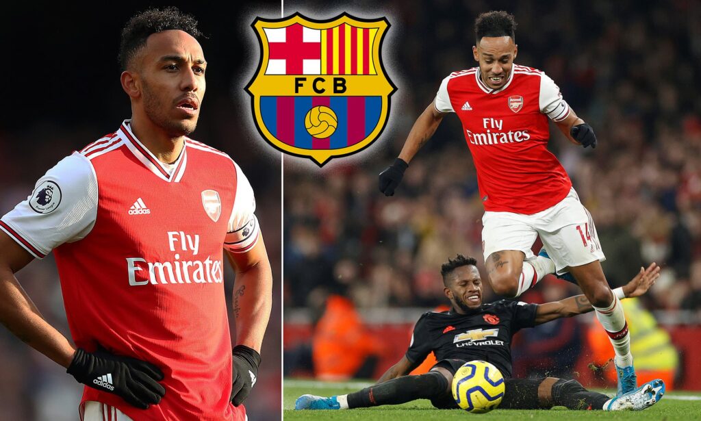 Arsenal’s Aubameyang Waiting For FC Barcelona Signing, Claim Reports