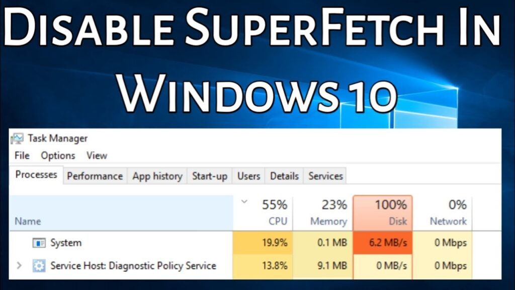 What Is Superfetch on Windows 10? And How to Disable It