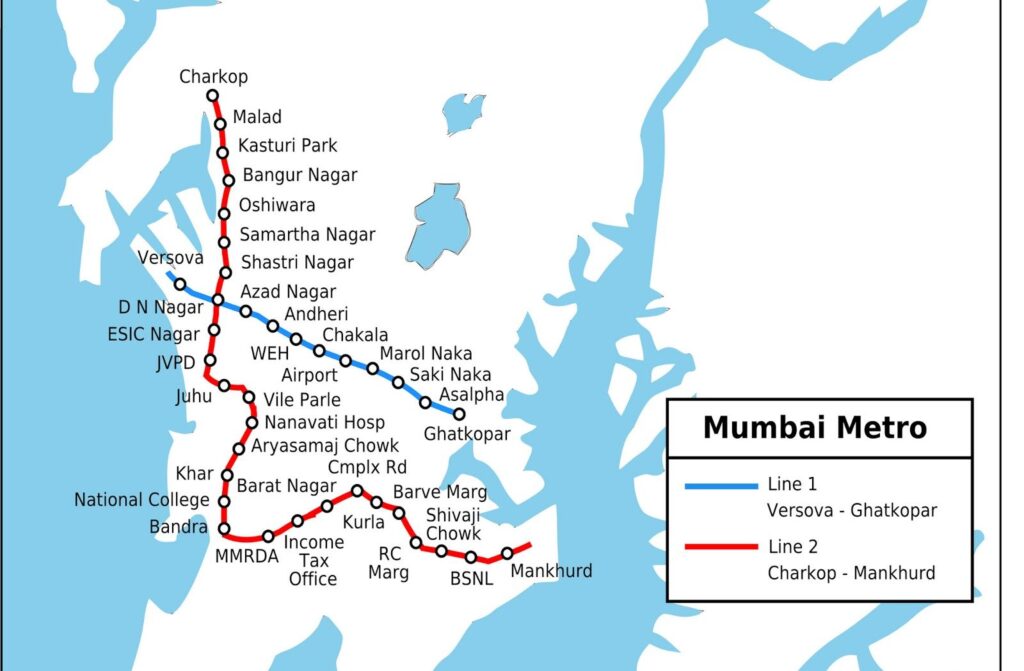 Mumbai Metro Route Map Guide